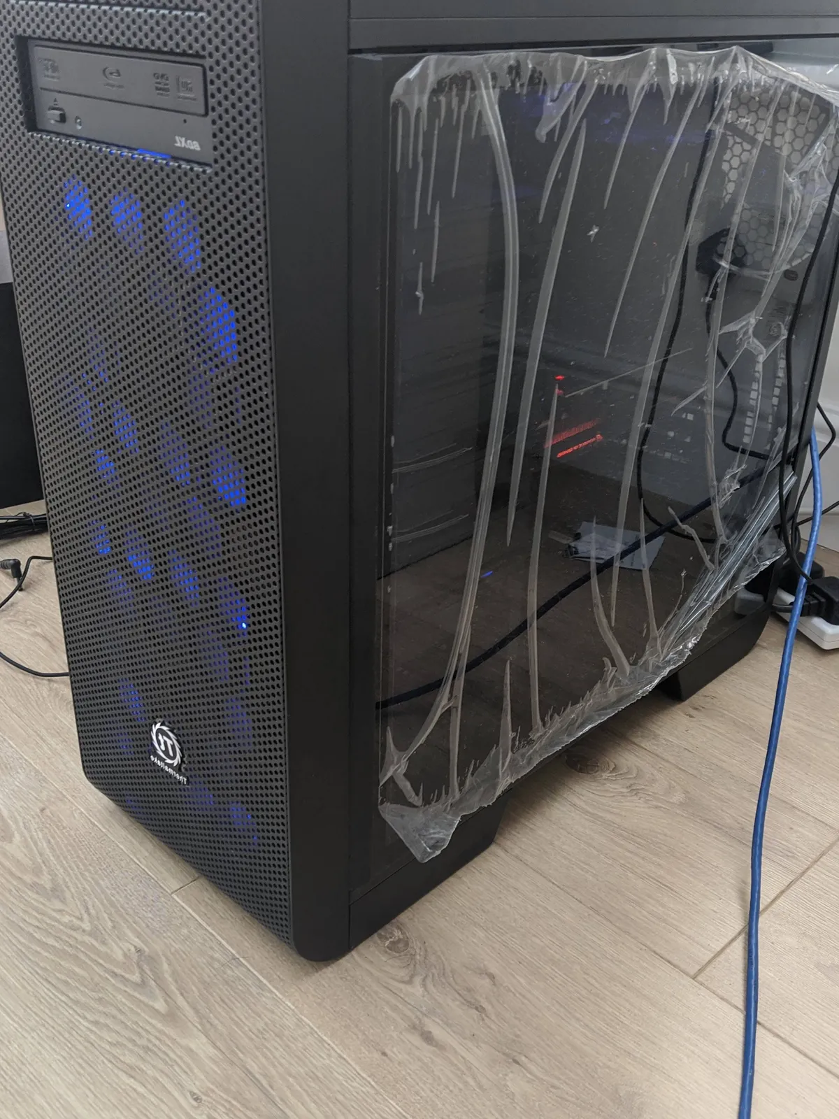 My husband doesn't want the case to get scratched and cause an "eyesore"