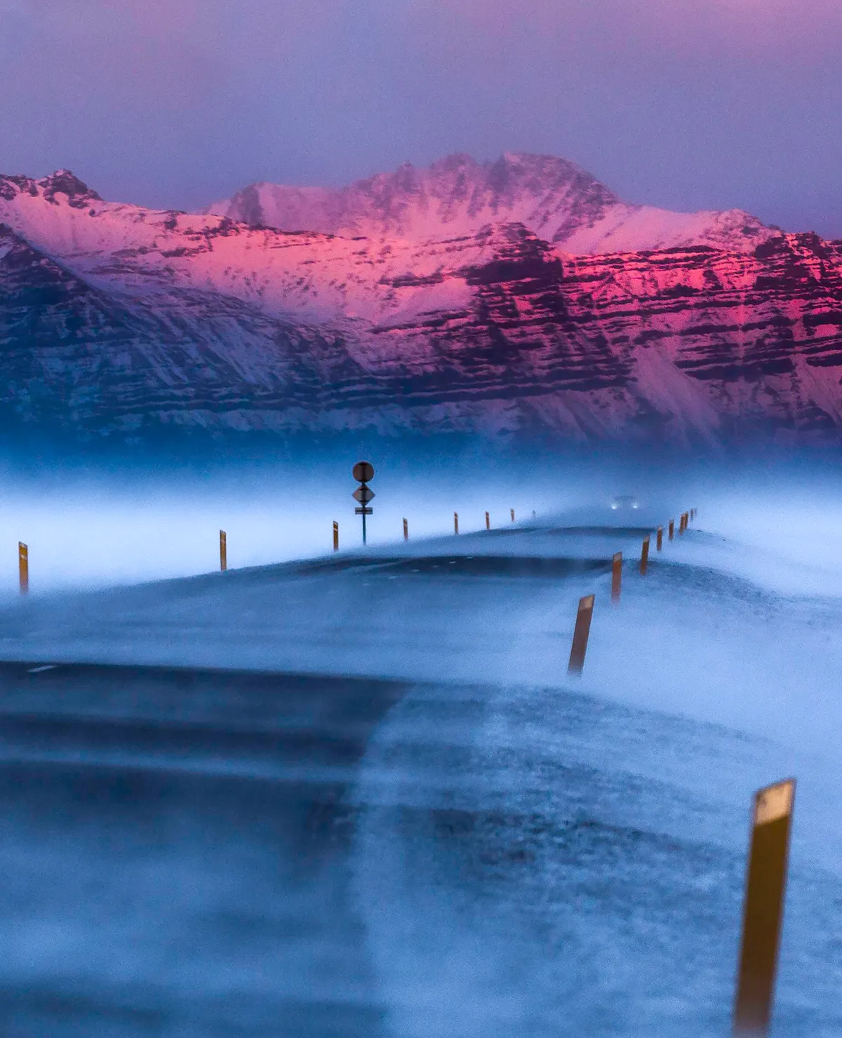 ITAP of a road in Iceland