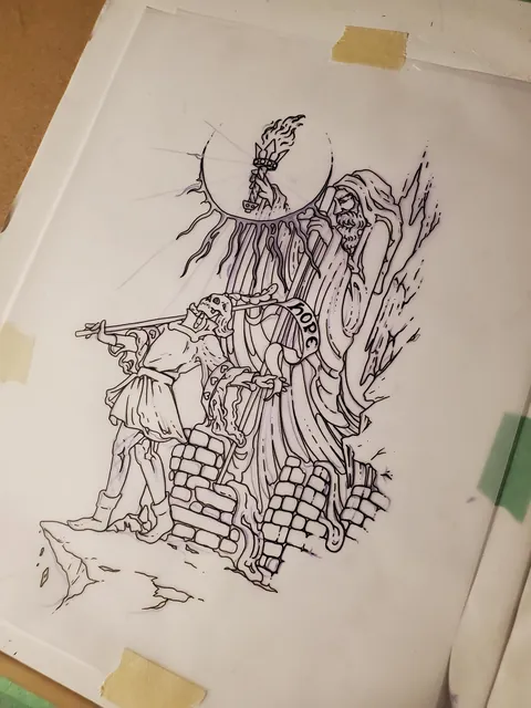 First Tattoo - What I asked for / What I Got