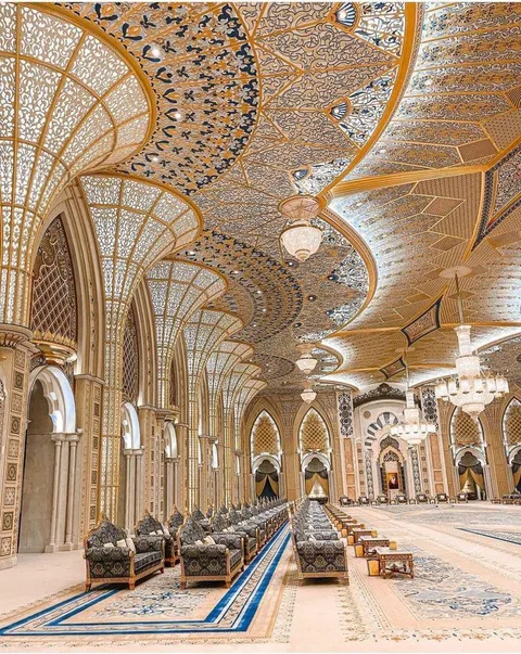 The beauty of Arab architecture, UAE.