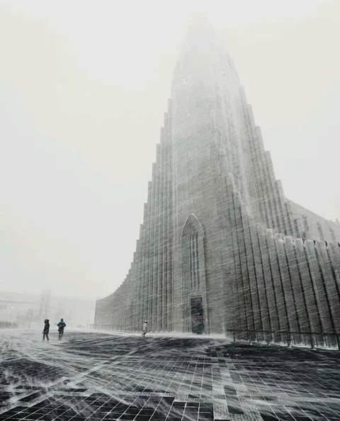 The Hallgrímskirkja church, Reykjavík, Iceland