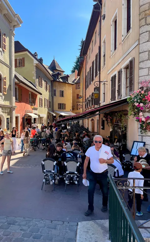Springtime in Annecy, France.