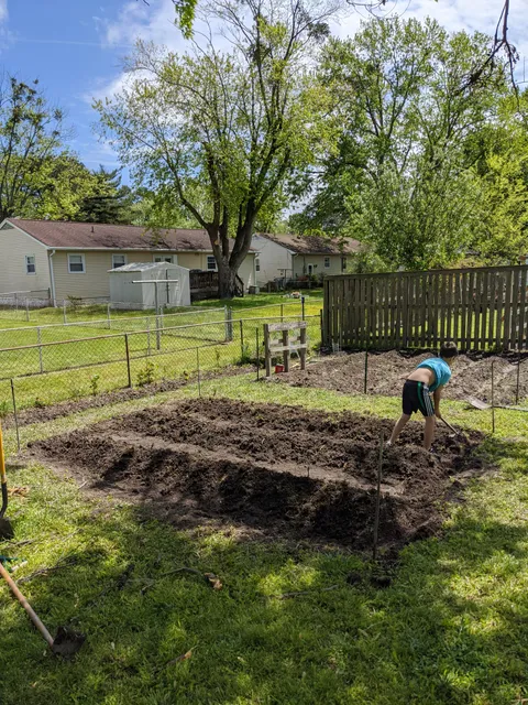 Told my youngest son he could go play Fortnite. He said "Can we go work in the garden instead?". If I grow a single thing out of this soil it will be the second best thing to come out of it.
