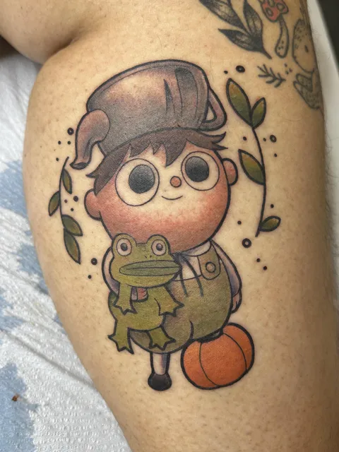 By Kristine Tran Ktrantattoos at Lucky Cat Tattoo Shop in San Diego CA