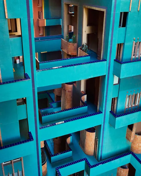 Another view of the Walden 7, Barcelona