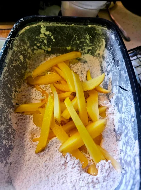 [Homemade] Burger &amp; Fries