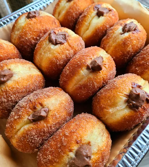 [Homemade] Churro donuts