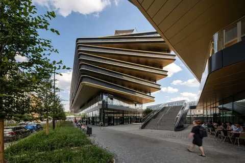 Masaryčka Building. Zaha Hadid Architects, 2024. Prague, Czech Republic