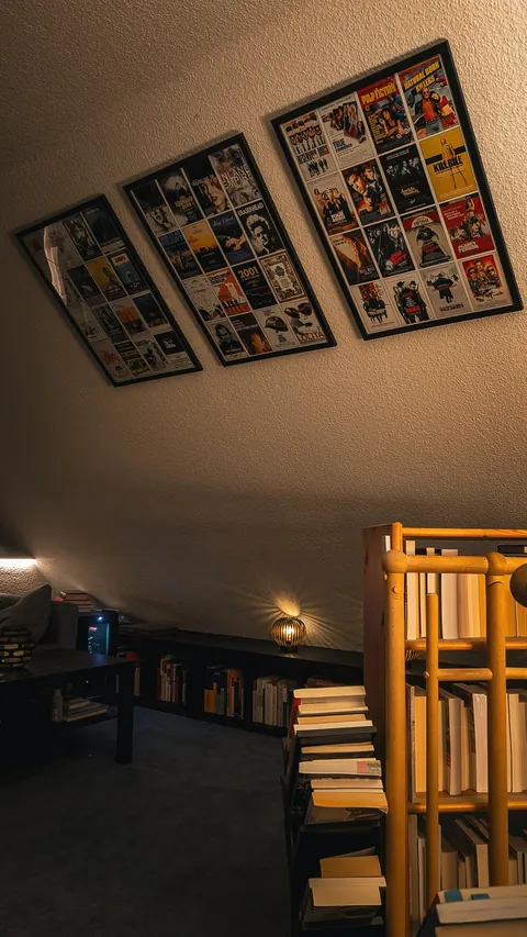 The vibe in this room never gets old, but I’m running out of space for new books