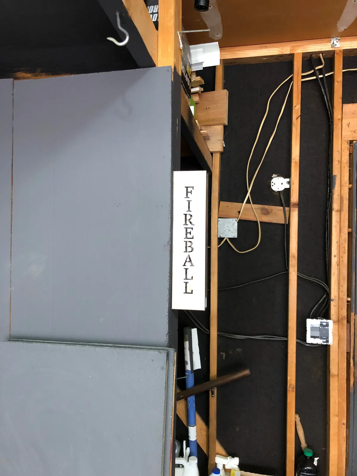 Surprised my husband with a little garage makeover