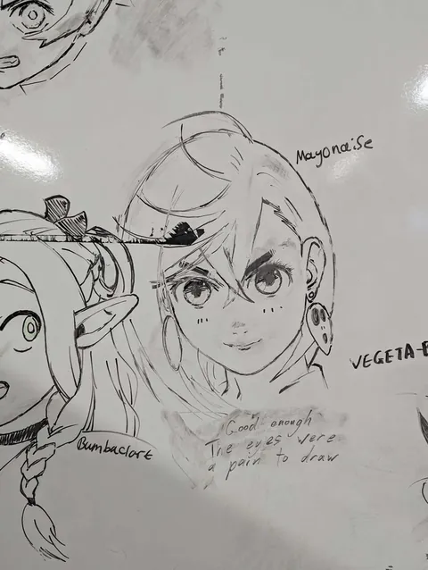 There's a disused whiteboard at work that I've been taking advantage of during my breaks [Multiple Shows]