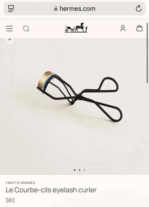 $83 for a commonplace eyelash curler. Have we all gone mad?
