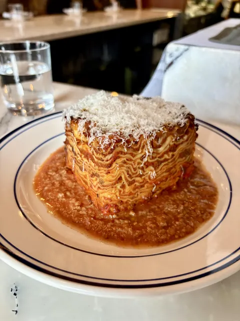 [I ate] “Hundred layer” Lasagne