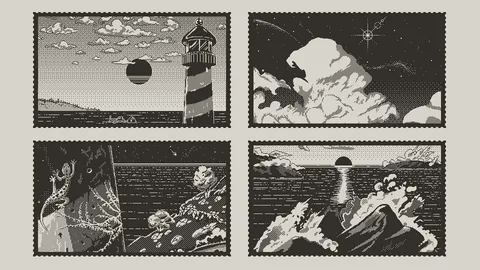 A bit more 1-bit landscapes 