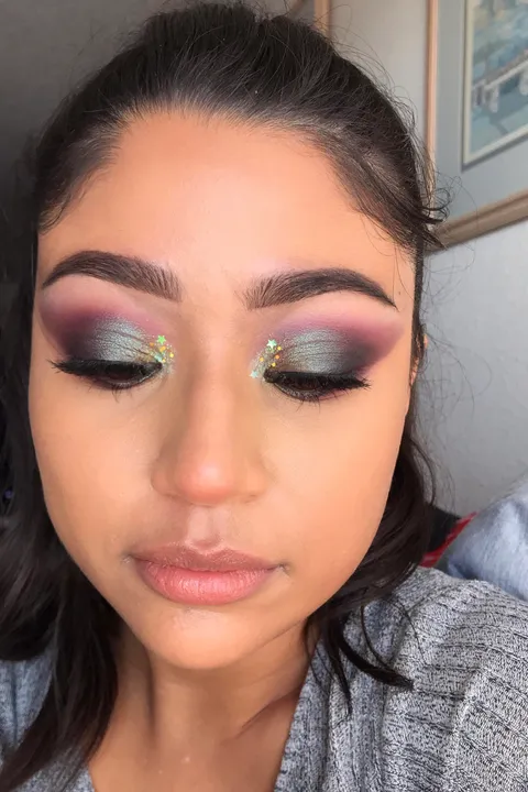 Practicing my NYE look