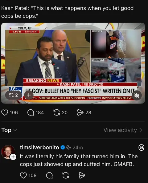 Kash Patel is out of his league