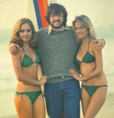 My dad Ca. 1975- his job was fun. 