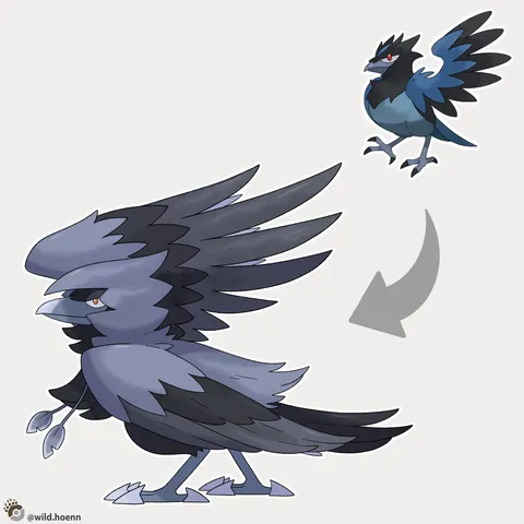 I designed some new evolutions for existing Pokémon!