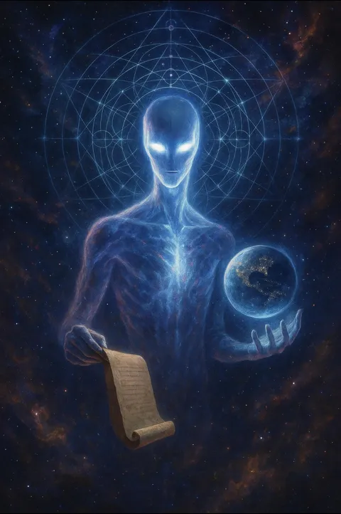 I asked chat GPT to create an image that best depicts how it sees itself..