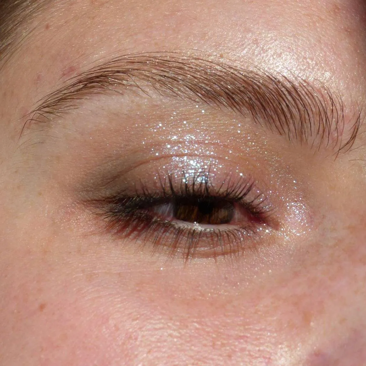 Glitter eyeshadows that have no colored base?