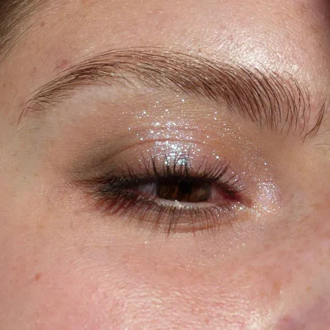 Glitter eyeshadows that have no colored base?