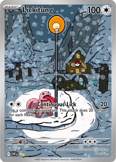 I drew a Lickitung