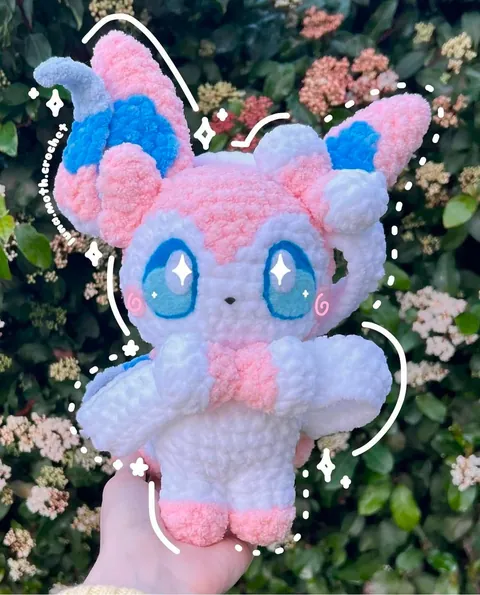 My favorite Pokémon plushies I’ve made this year! 
