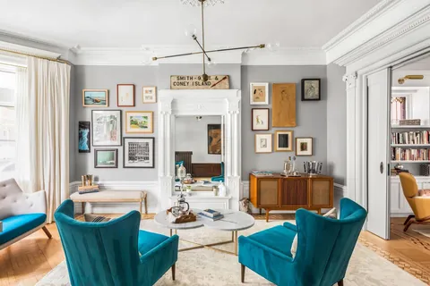 Emily Blunt and John Krasinski's Brooklyn townhome [1600 x 1066]