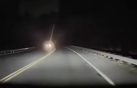 [oc] Semi truck taking a u turn on a Washington state highway