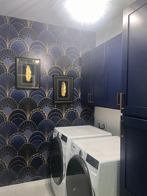 DIY laundry room before and after!