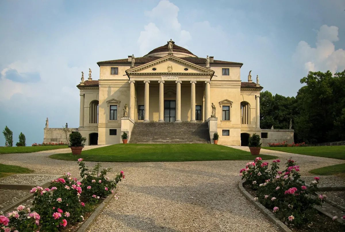 Villa Rotonda in Vicenza, Italy (1565-1605) by Andrea Palladio