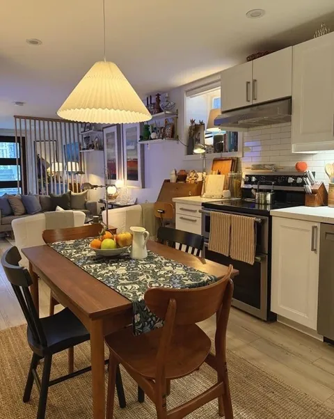 Making our little basement apartment cozy