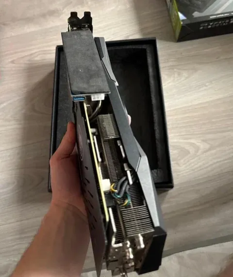 Saw this used GPU, what have they done to it?