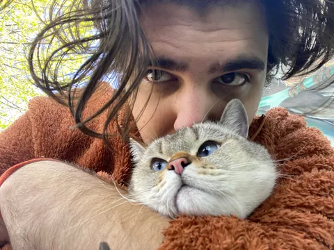 Before adopting (Leo)nardo and one year later