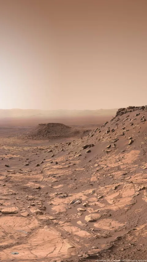 The view on Mars right now