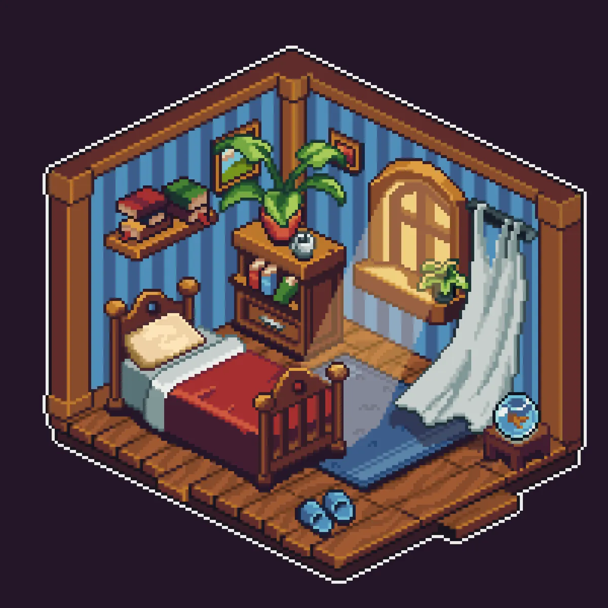 first isometric piece