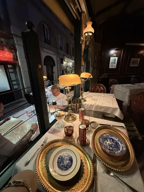 The entire restaurant was empty, the waiter seated the couple who arrived after us at a table not only opposite but also next to ours.