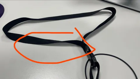 Why are lanyards “twisted” like this?