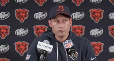 [Highlight] Ben Johnson on having both Case Keenum and Tyson Bagent for the opening play: "I got all these memos saying that Tyson was starting before I even made an announcement, so I wanted to get Case out there." On Keenum being credited with the win: "Good for him."