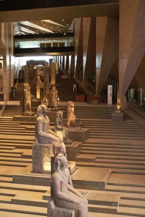 A look inside the Grand Egyptian Museum