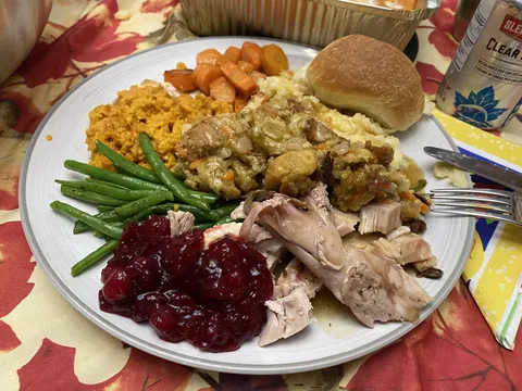 [homemade] Canadian Thanksgiving Dinner.