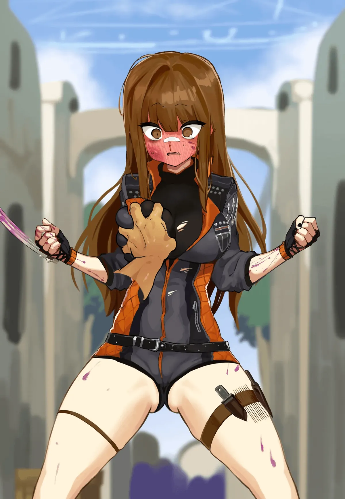 Bit more than she could chew