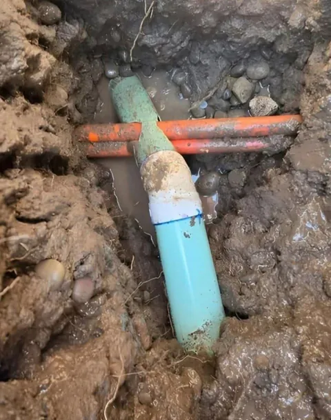 When a fiber install goes to shit.