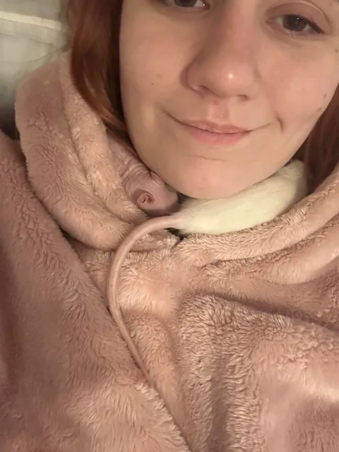 Baby rats too cuddly? Are they sick or something?