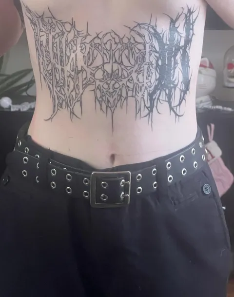 My dog’s name by Amber Bananafish at Bananafish Tattoo Parlour, New Albany, IN