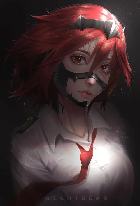 I drew a female version of Kirishima Eijirou from My hero academia