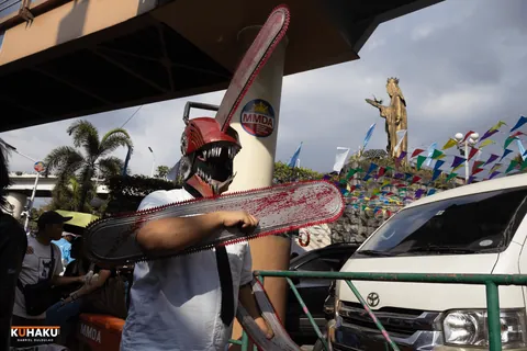 Cosplayers at EDSA 40 Rally