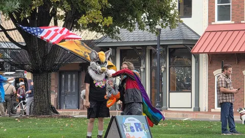 No Kings Event in Bentonville, Arkansas