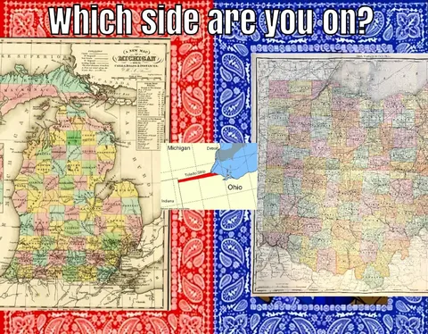 It's crazy to think that Michigan and Ohio almost went to war with each other.