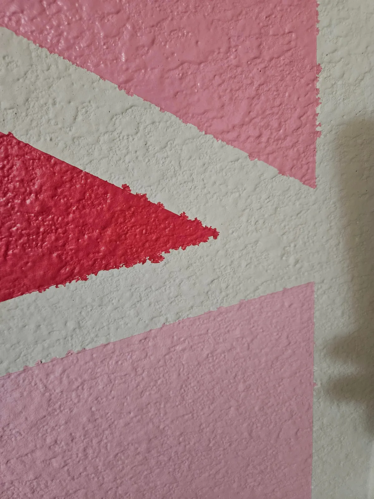 Painted a wall in my daughters room.